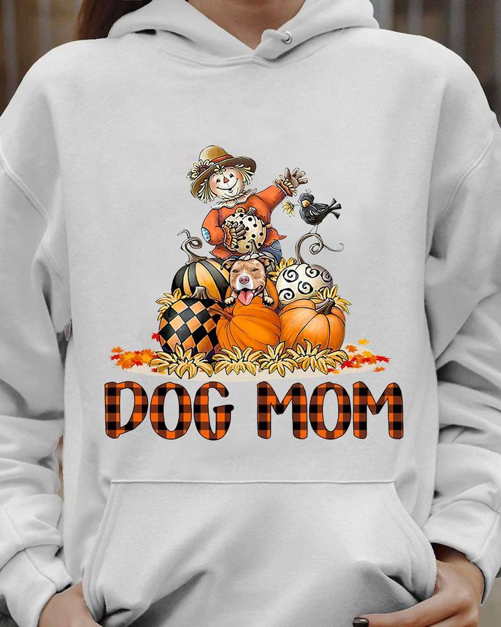 Dog mom – Fall pumpkin season, Pitbull mom's gift
