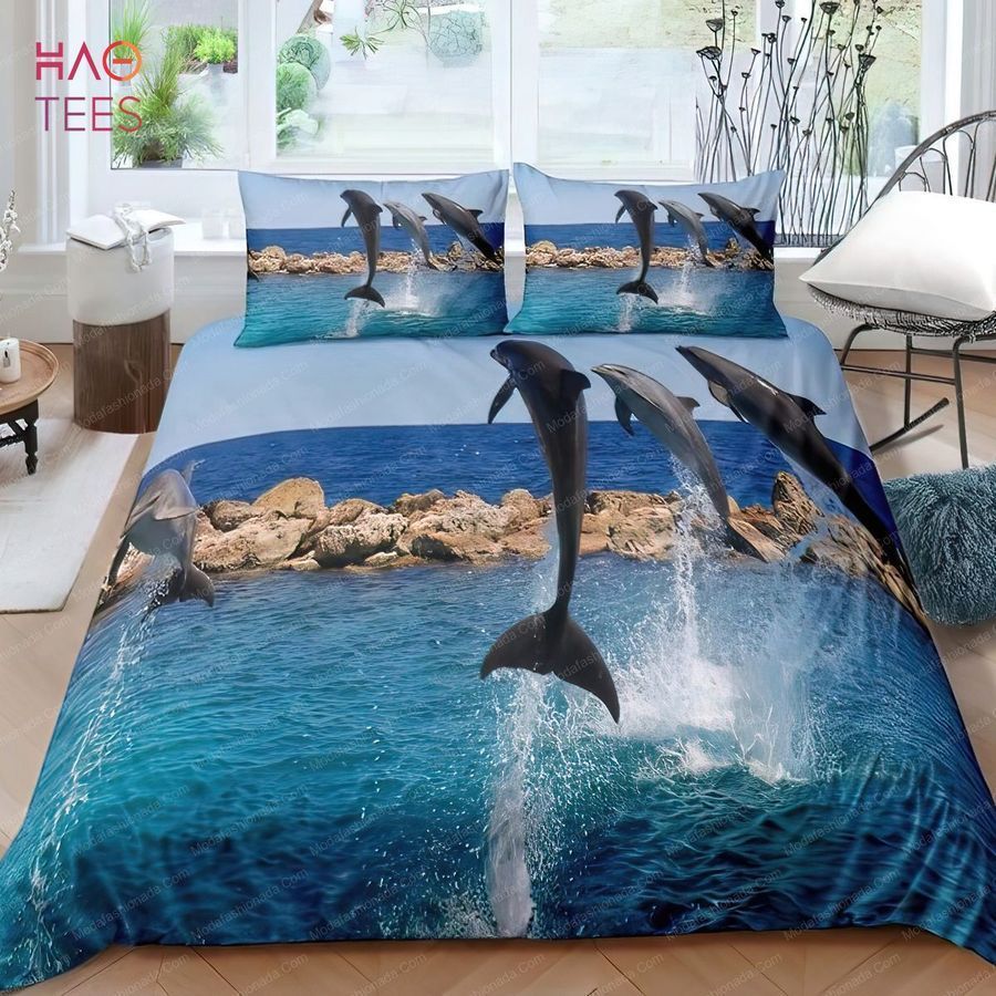 Dolphin Ocean Mediterranean Style Bedding Sets