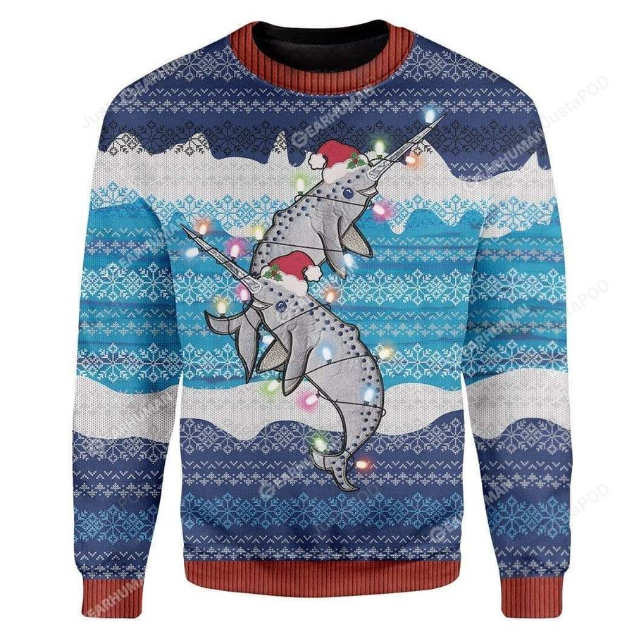 Dolphin Ugly Christmas Sweater, All Over Print Sweatshirt, Ugly Sweater, Christmas Sweaters, Hoodie, Sweater