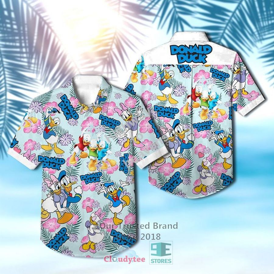 Donald Duck Let's Play Casual Hawaiian Shirt – LIMITED EDITION