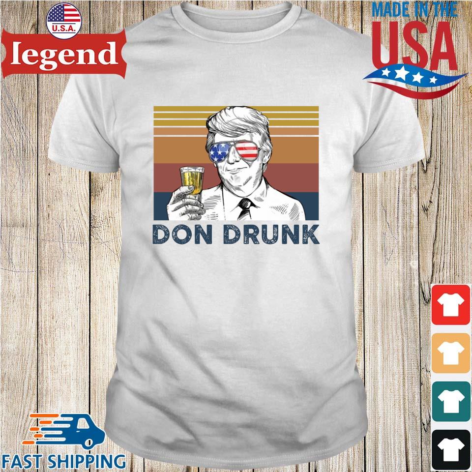 Donald Trump Don Drunk drink vintage Shirt