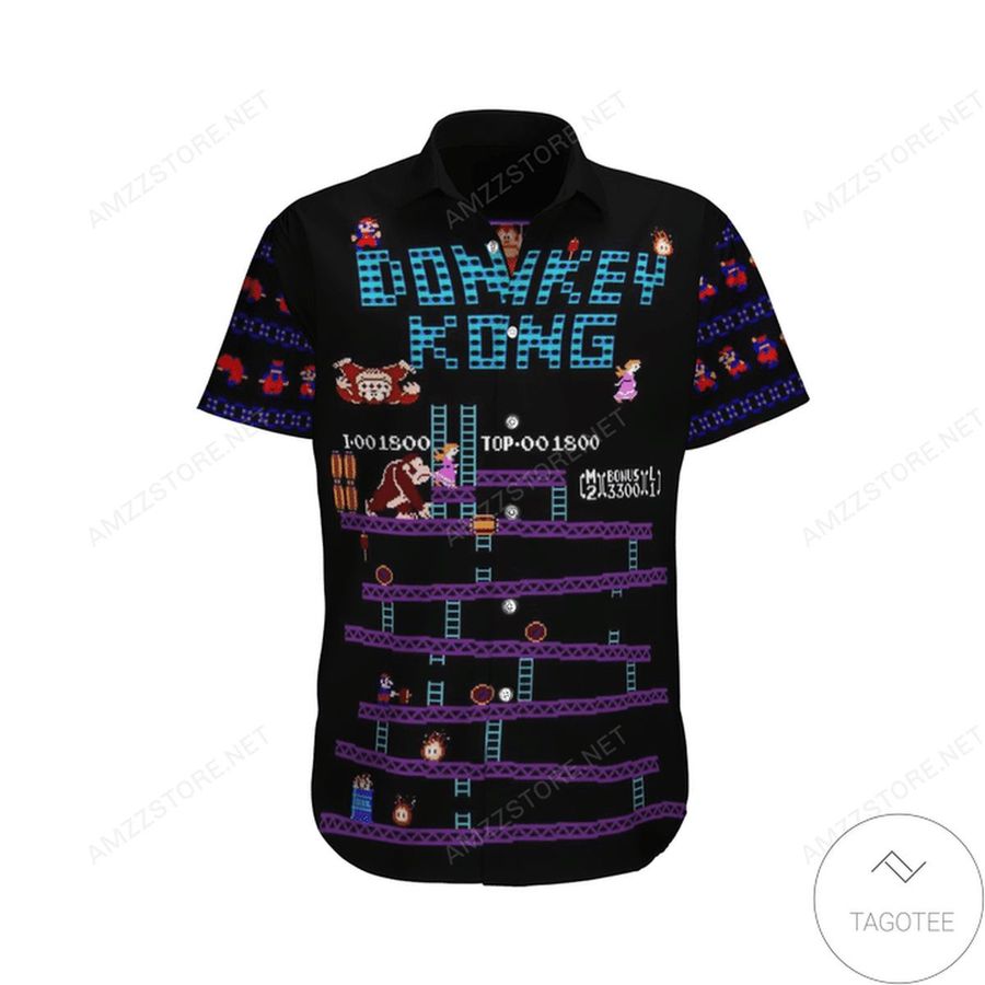 Donkey Kong Hawaiian Shirt