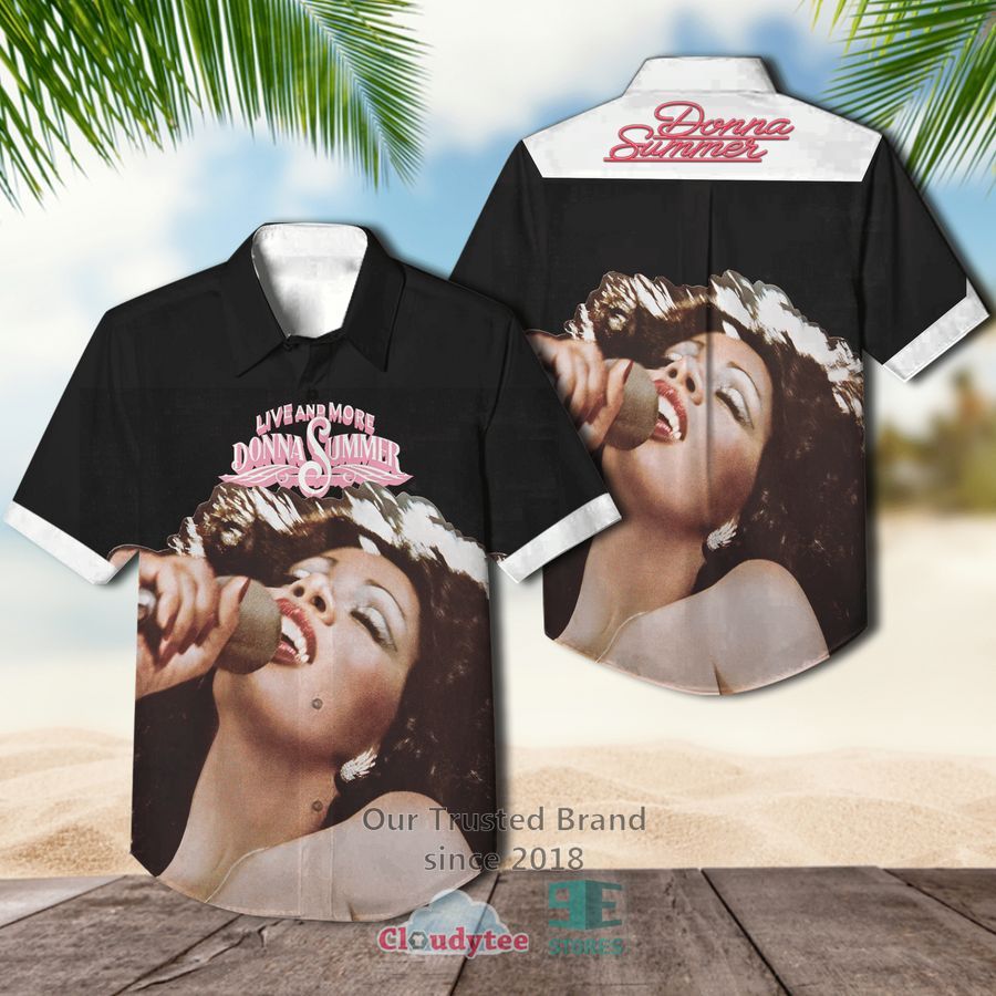Donna Summer Live And More Album Casual Hawaiian Shirt – LIMITED EDITION