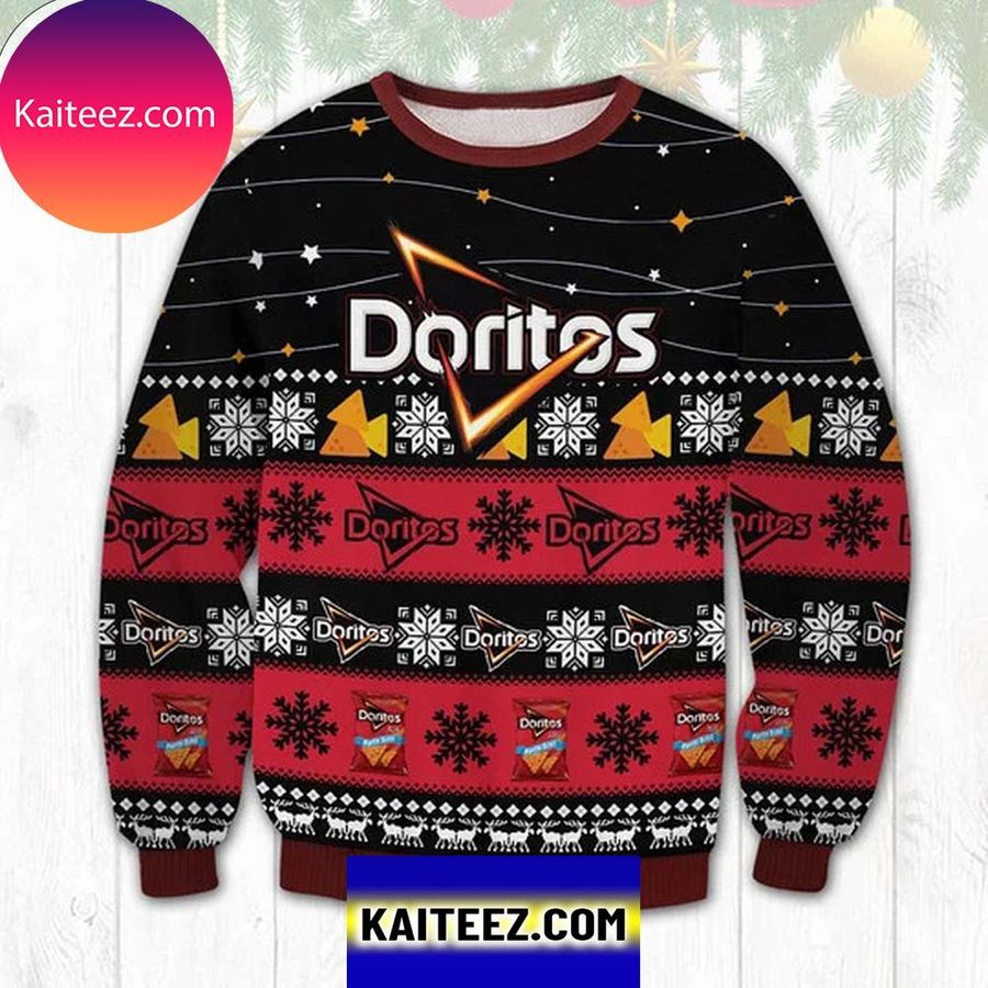 Doritos Taco 3D Christmas Ugly Sweater