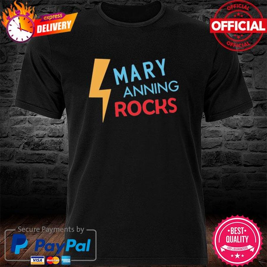 Dr Dean Lomax Mary Anning Rocks Shirt