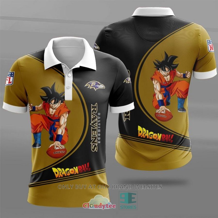 Dragon Ball Son Goku Baltimore Ravens Black Brown Shirt, Hoodie – LIMITED EDITION