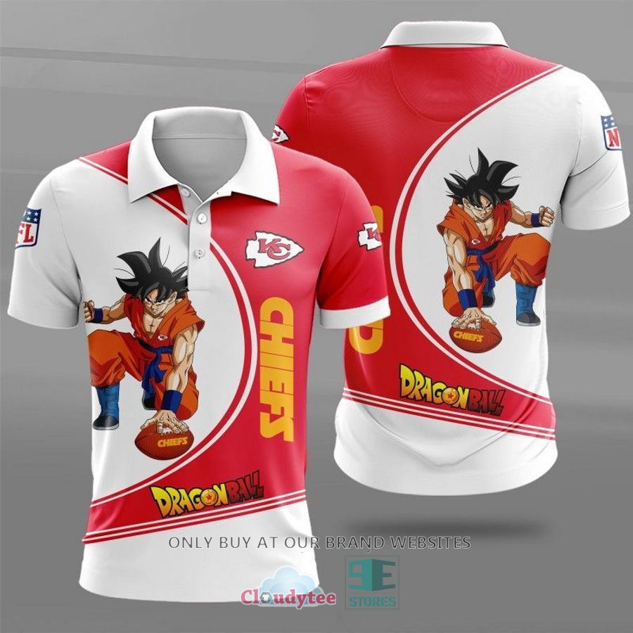 Dragon Ball Son Goku Kansas City Chiefs White Red Shirt, Hoodie – LIMITED EDITION