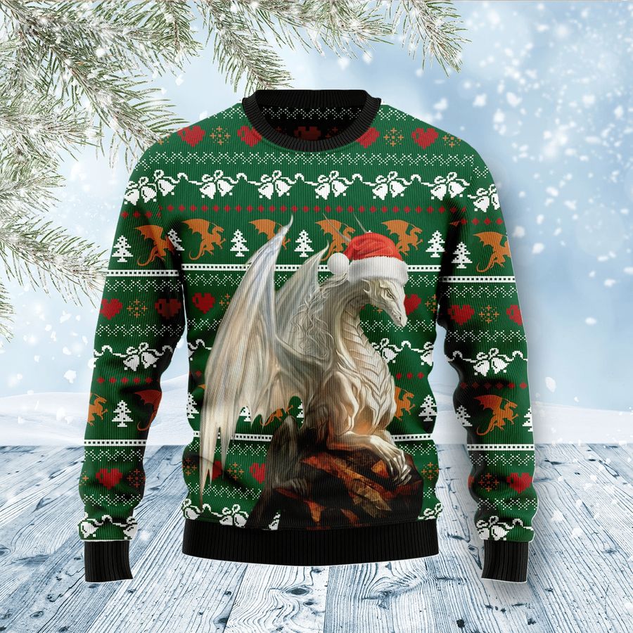 Dragon Nice Christmas Ugly Sweater - 405