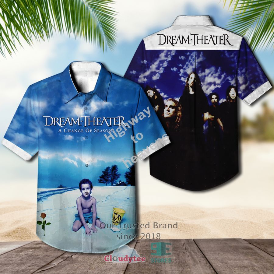 Dream Theater A Change of Seasons Casual Hawaiian Shirt – LIMITED EDITION