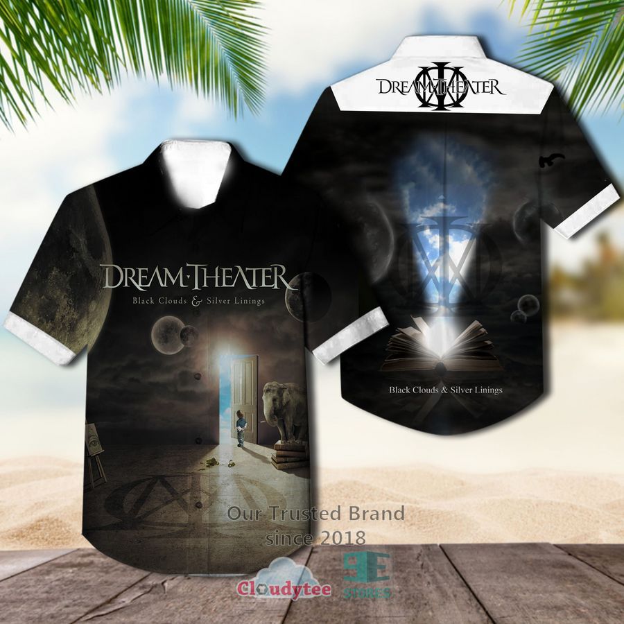 Dream Theater black Hawaiian Casual Shirt – LIMITED EDITION