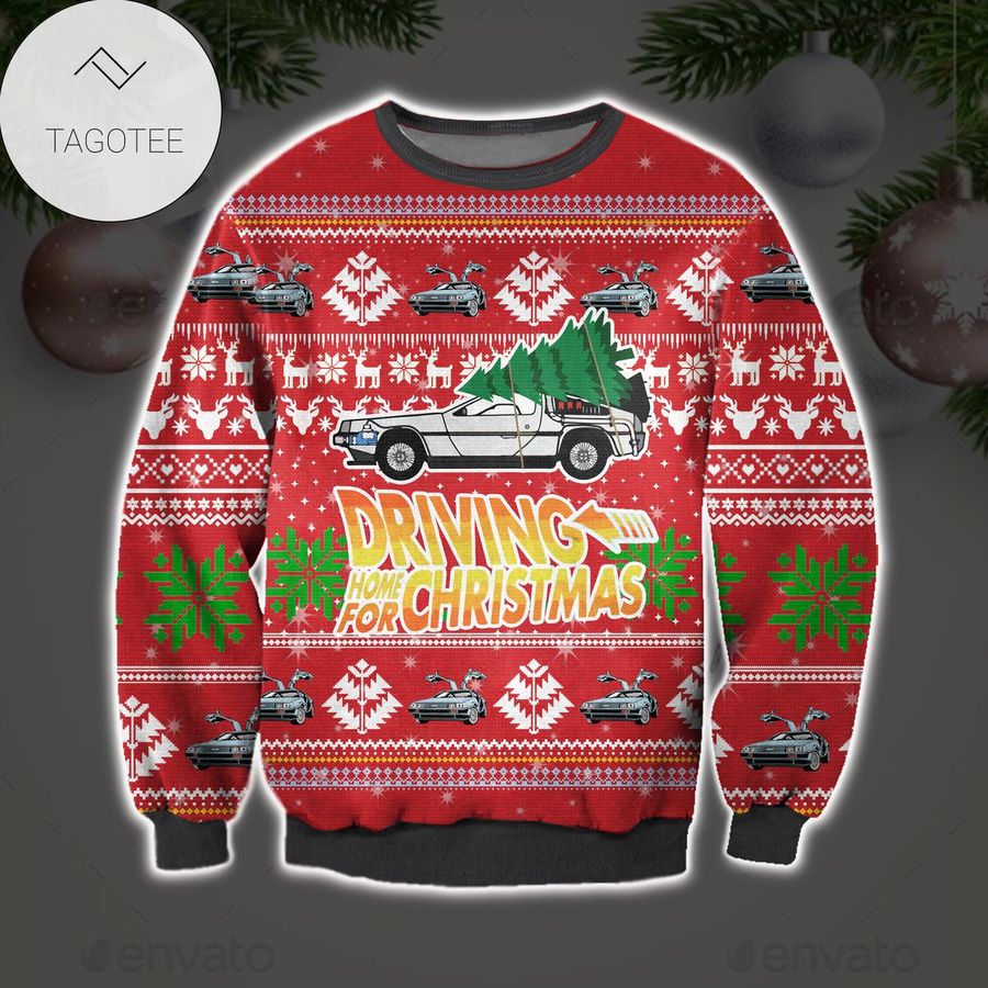 Driving Home For Christmas Ugly Sweater