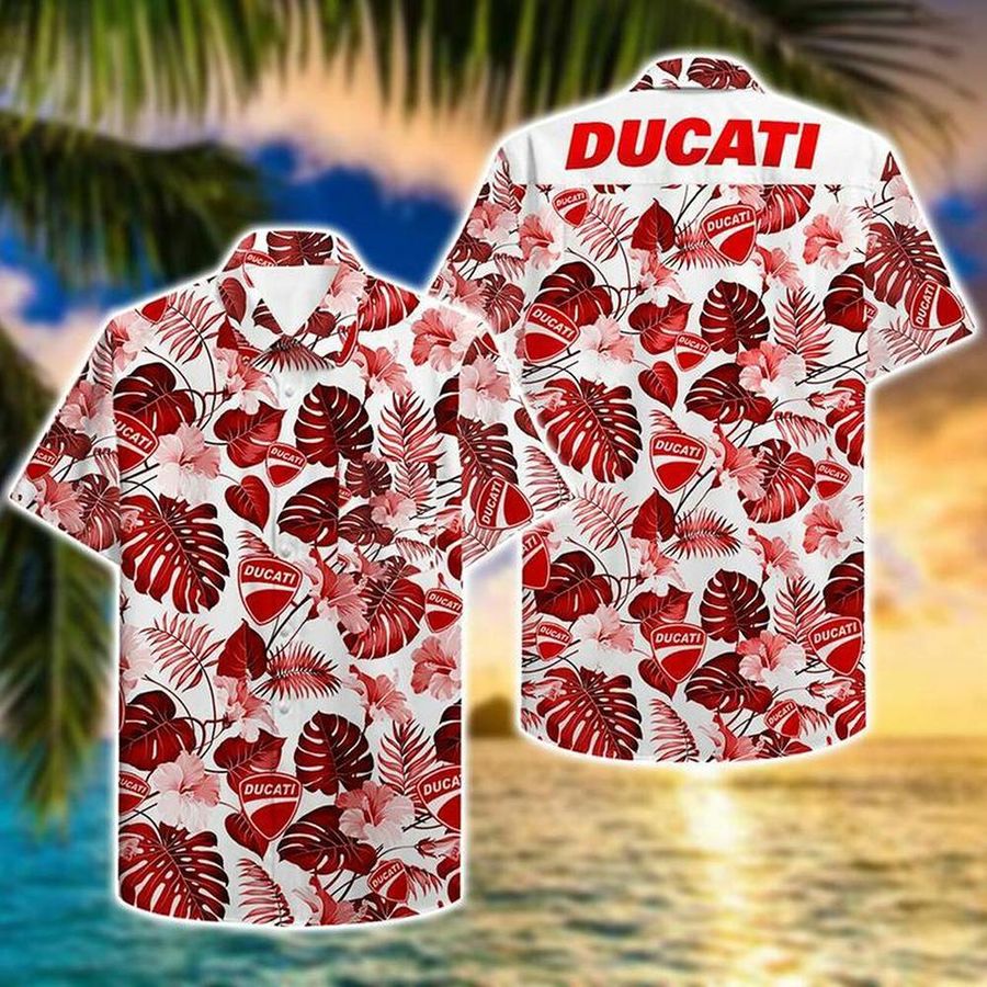 Ducati Hawaii Hawaiian Shirt Fashion Tourism For Men Women Shirt