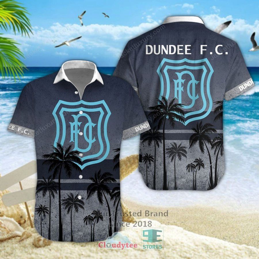 Dundee Football Club Hawaiian Shirt, Short – LIMITED EDITION