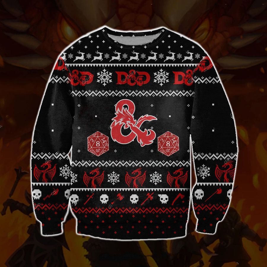 Dungeons & Dragons Ugly Christmas Sweater - 292