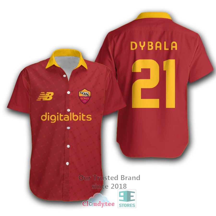 Dybala 21 AS Roma hawaiian Shirt – LIMITED EDITION