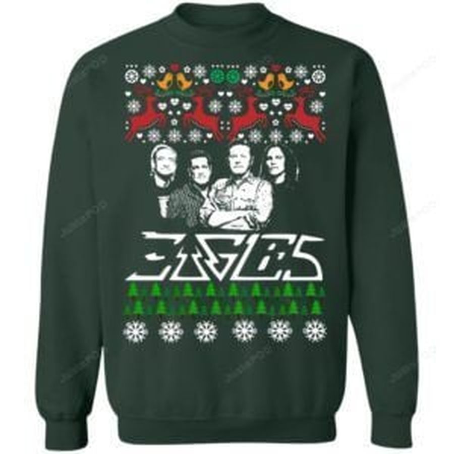 Eagles Band Ugly Christmas Sweater, Ugly Sweater, Christmas Sweaters, Hoodie, Sweater
