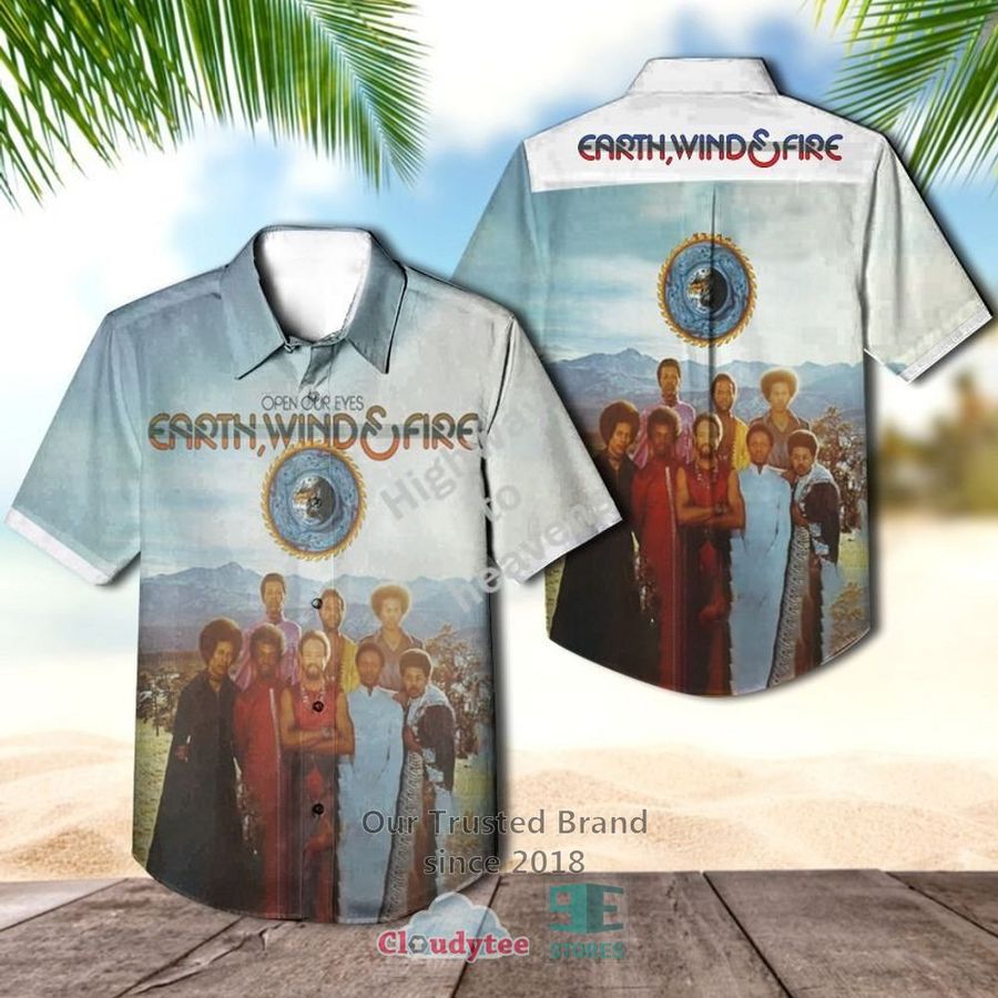 Earth, Wind & Fire Open Our Eyes Casual Hawaiian Shirt – LIMITED EDITION