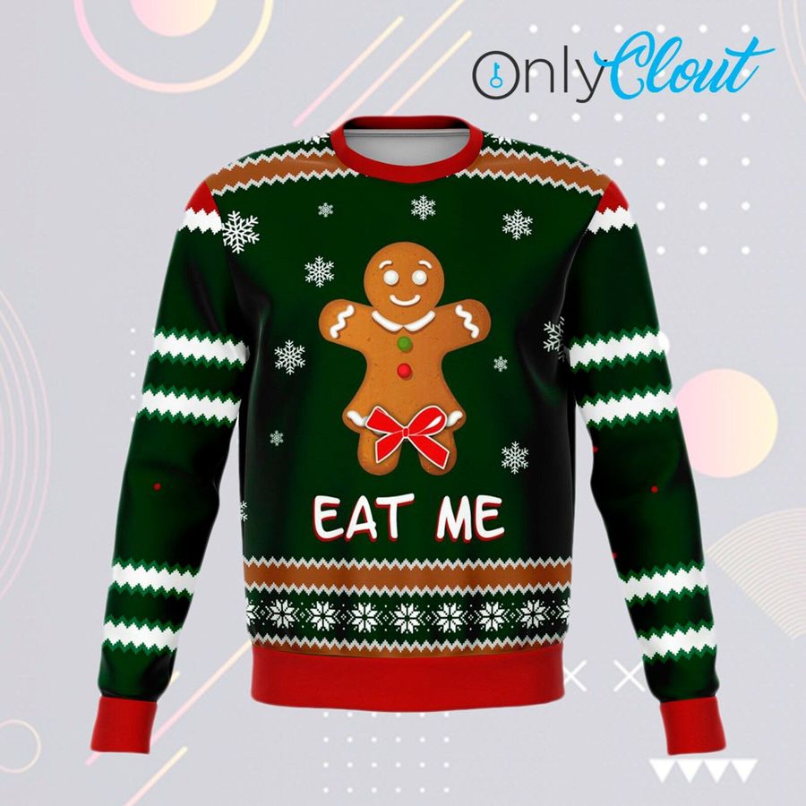Eat Me Funny Ugly Christmas Sweater, Ugly Sweater, Christmas Sweaters, Hoodie, Sweater