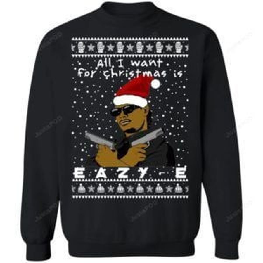 Eazy-E Rapper Ugly Christmas Sweater Ugly Sweater Christmas Sweaters Hoodie