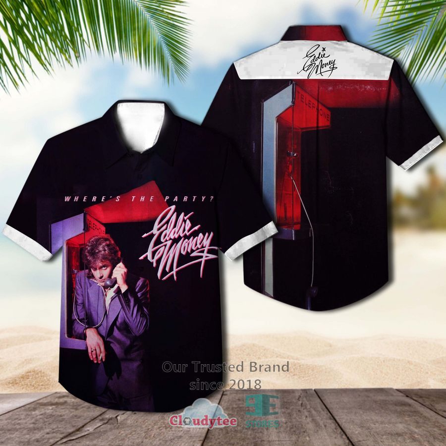 Eddie Money Where's the Party Hawaiian Casual Shirt – LIMITED EDITION