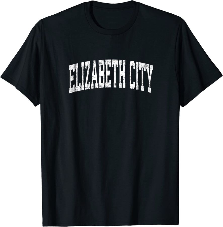Elizabeth City North Carolina NC Vintage Athletic Sports Des_2