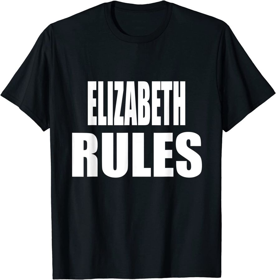 Elizabeth Rules Son Daughter Boy Girl Baby Name