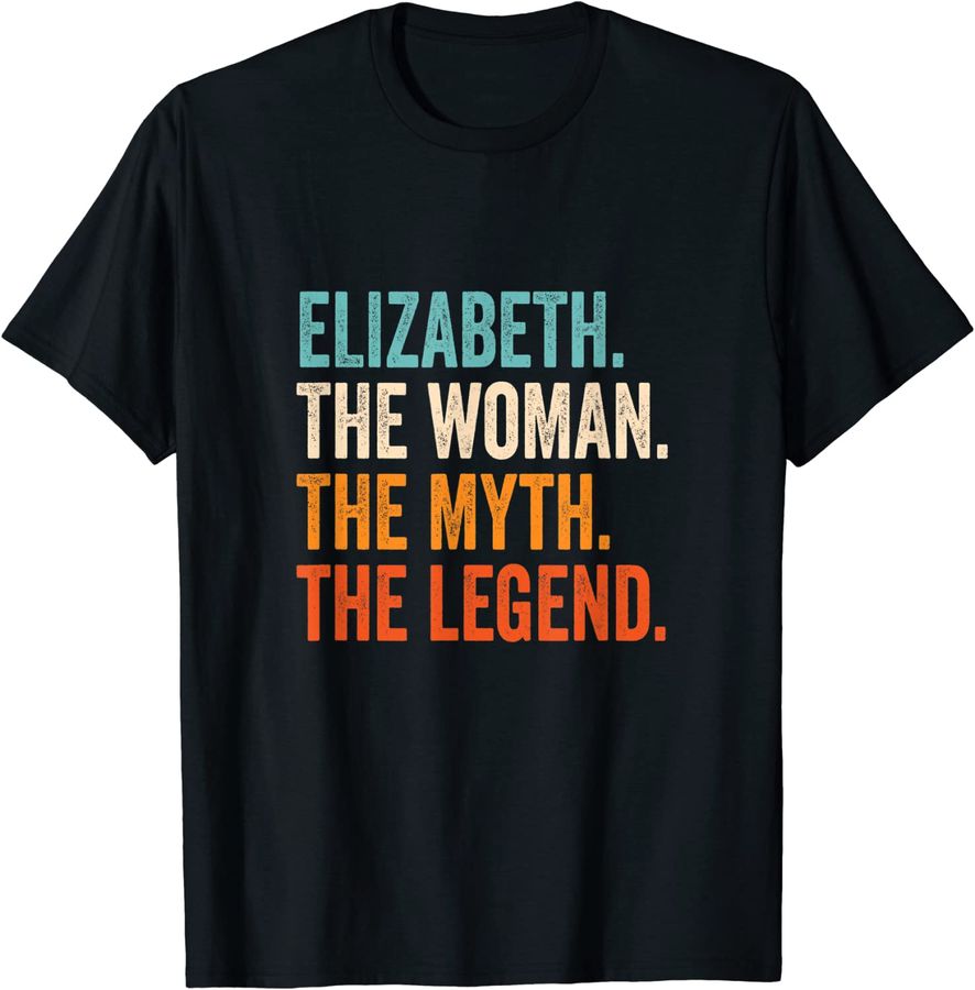 Elizabeth The Woman The Myth The Legend First Name Elizabeth