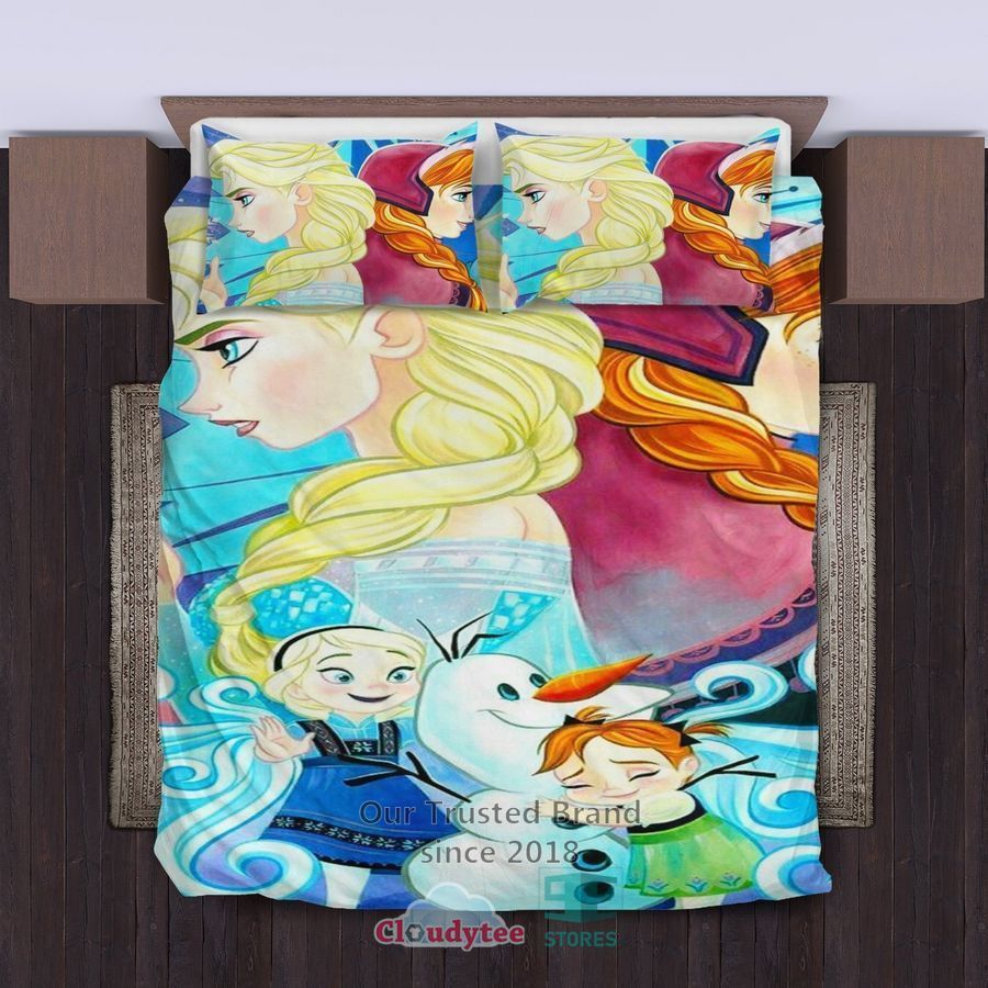 Elsa Anna Frozen Art Bedding Set – LIMITED EDITION