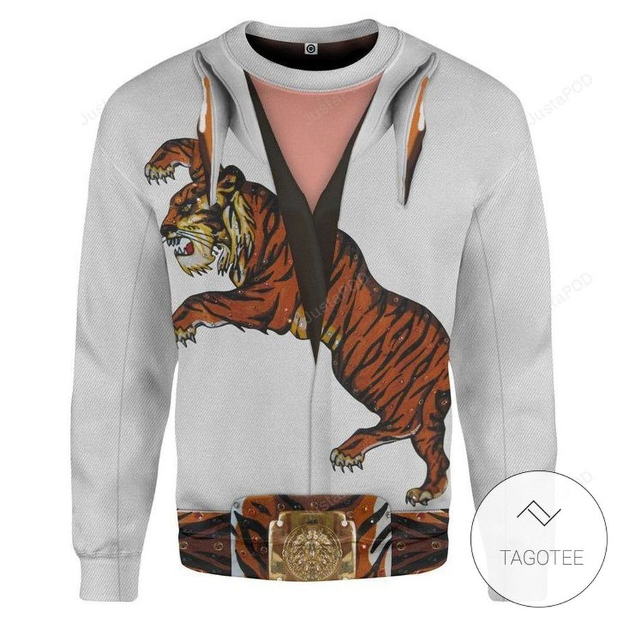 Trolley ik ben trots Collectief ELV PRL Tiger Jumpsuit Sweatshirt Ugly Sweater