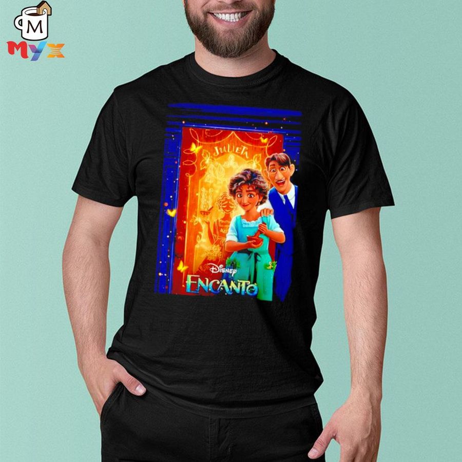 Encanto julieta in front of magical house shirt