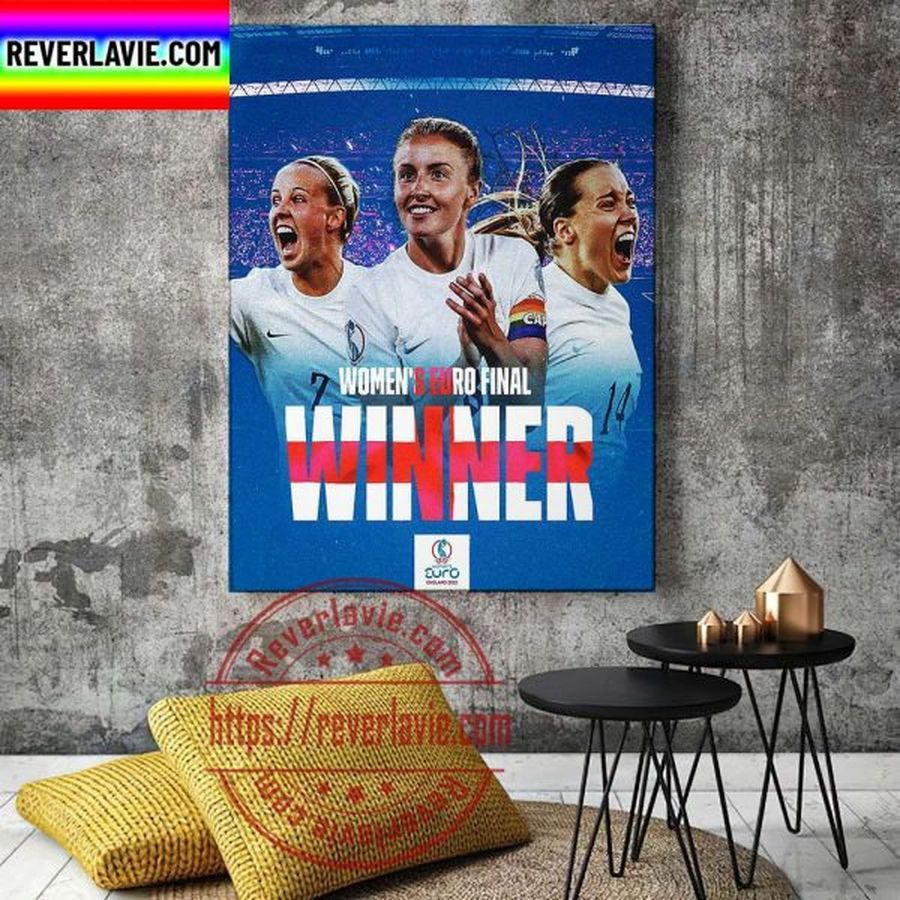 England Are WEURO 2022 Champions Home Decor Poster Canvas