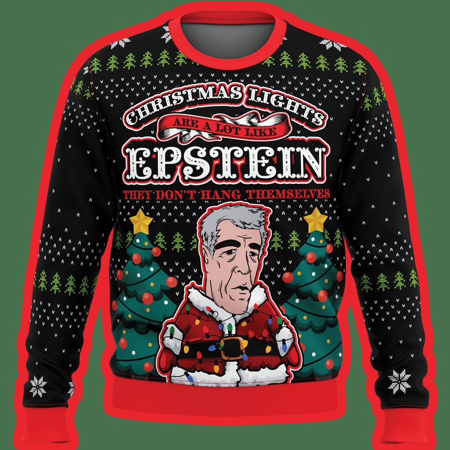 Epstein Premium Ugly Christmas Sweater - 16