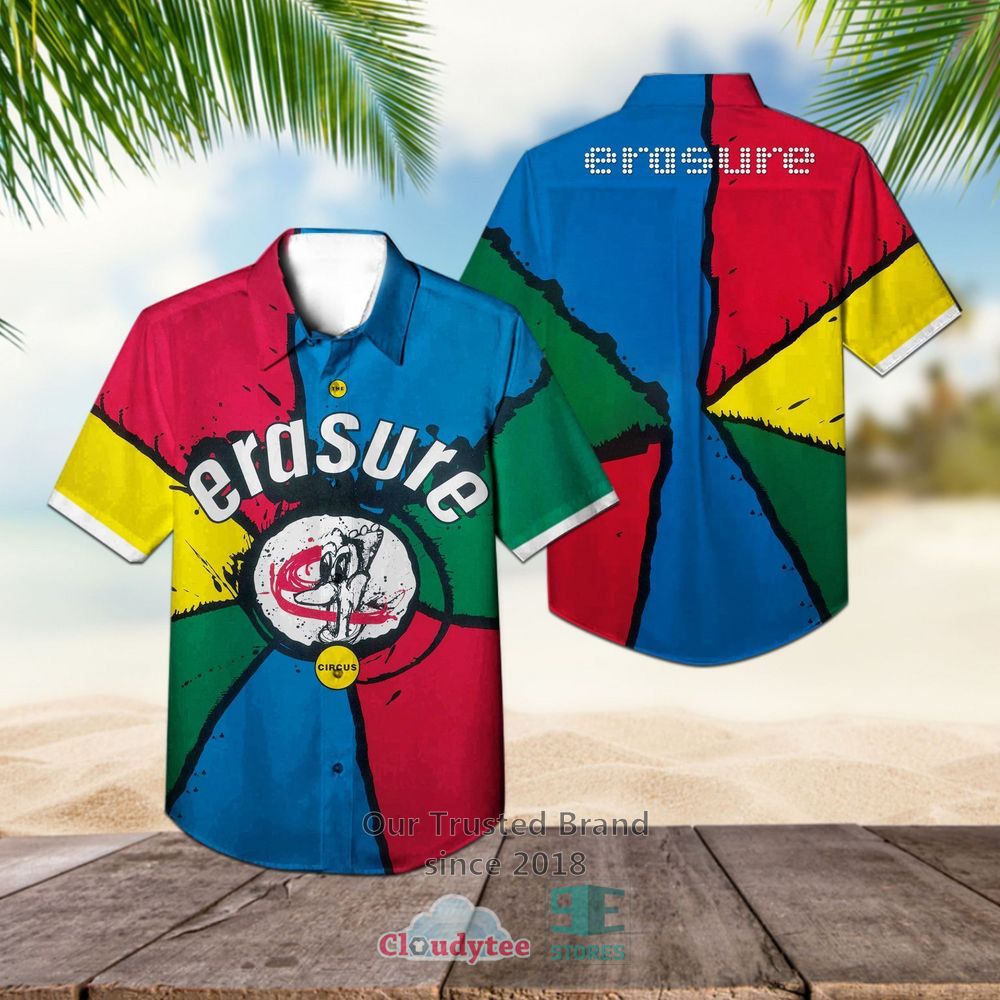 Erasure The Circus 1987 Album Hawaiian Shirt – LIMITED EDITION
