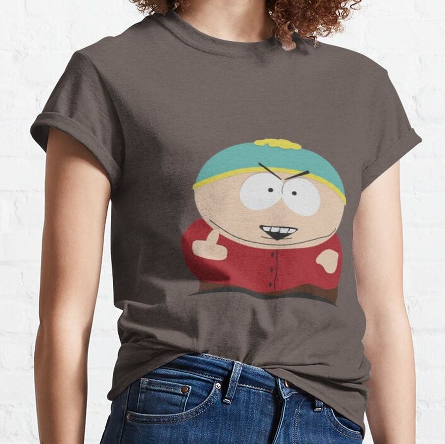 eric cartman from southpark showing middle finger   Classic T-Shirt