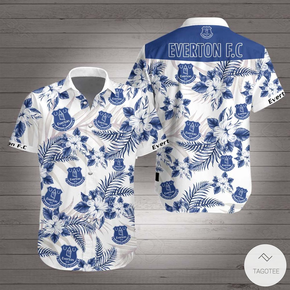 Everton Fc Hawaiian Shirt