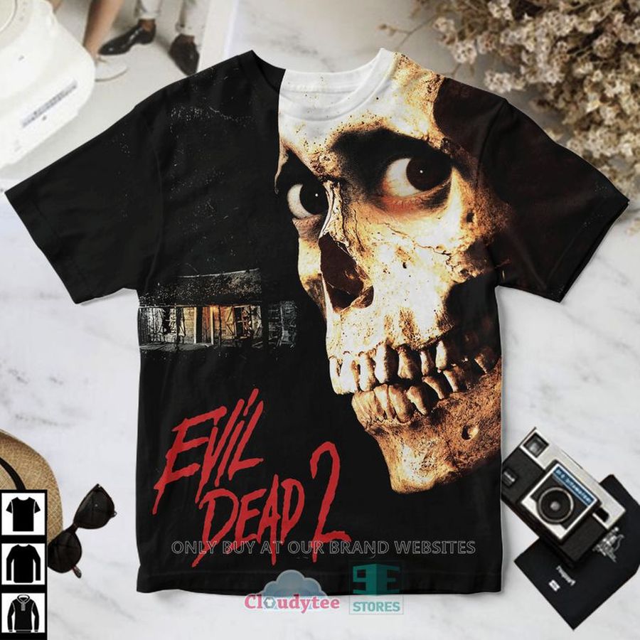 Evil Dead 2 Skull T-Shirt – LIMITED EDITION