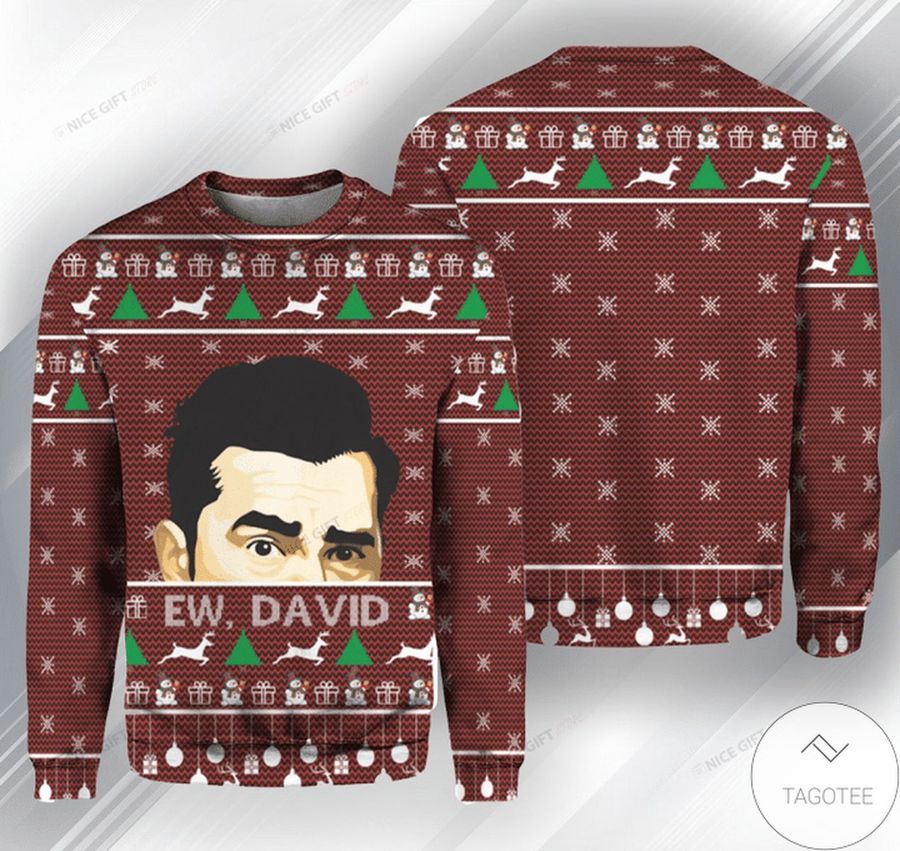 Ew David Ugly Christmas Sweater - 1250