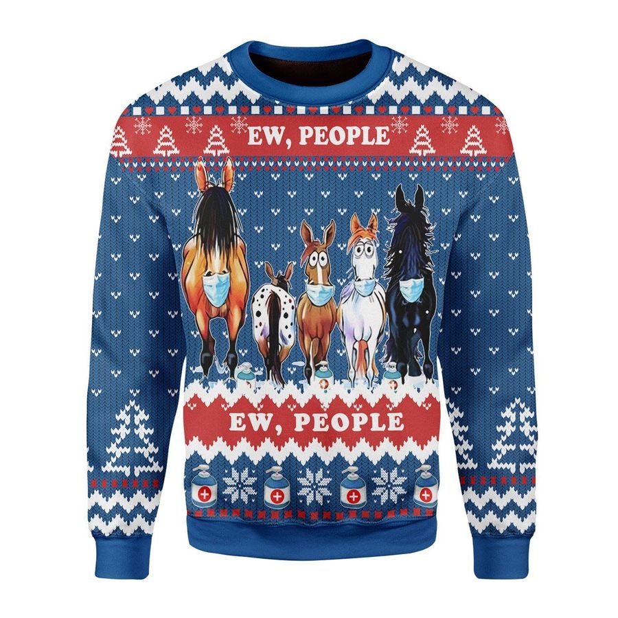 Ew People Ugly Christmas Sweater - 578
