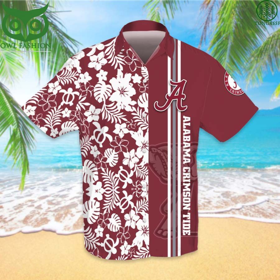 F Football Alabama Crimson Tide Hawaiian Shirt