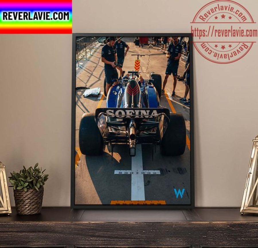 F1 Williams Racing Bulls In Budapest Hungarian GP Home Decor Poster Canvas