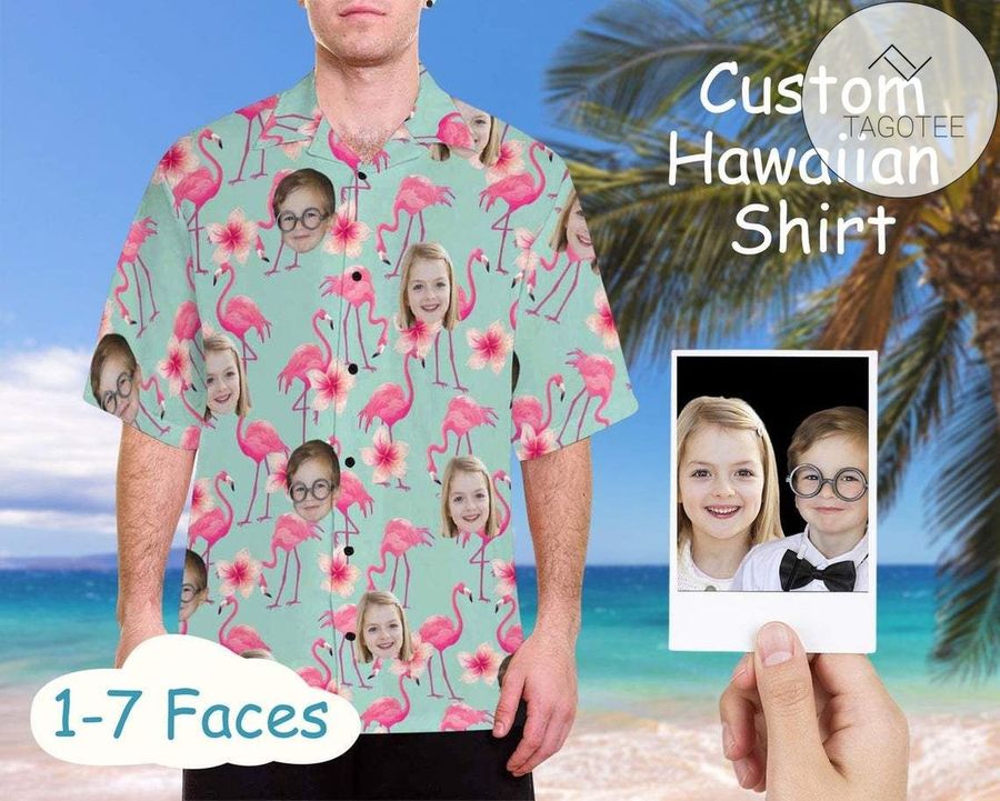 Face Flamingo Unisex Authentic Hawaiian Shirt 2022s