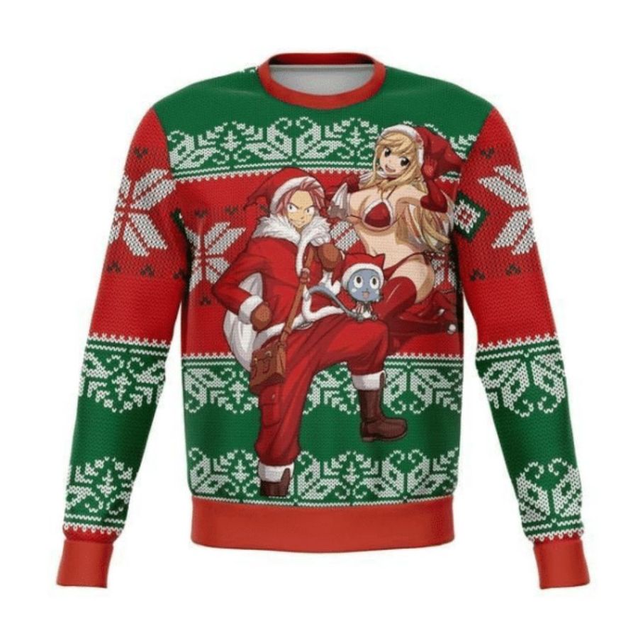 Fairy Tail Anime -  Fairy Tail Anime Gift Fan Ugly Sweater