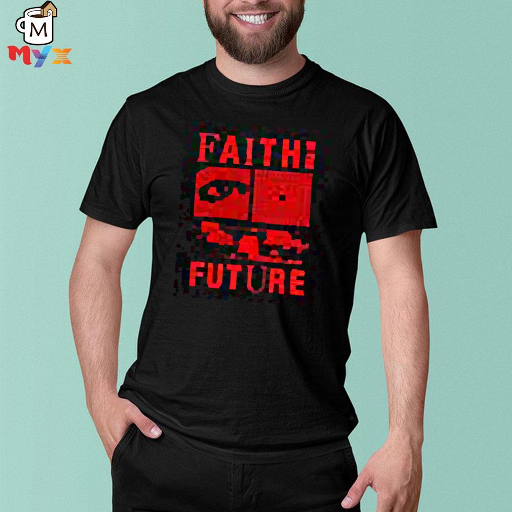 Faith in the future logo album shirt
