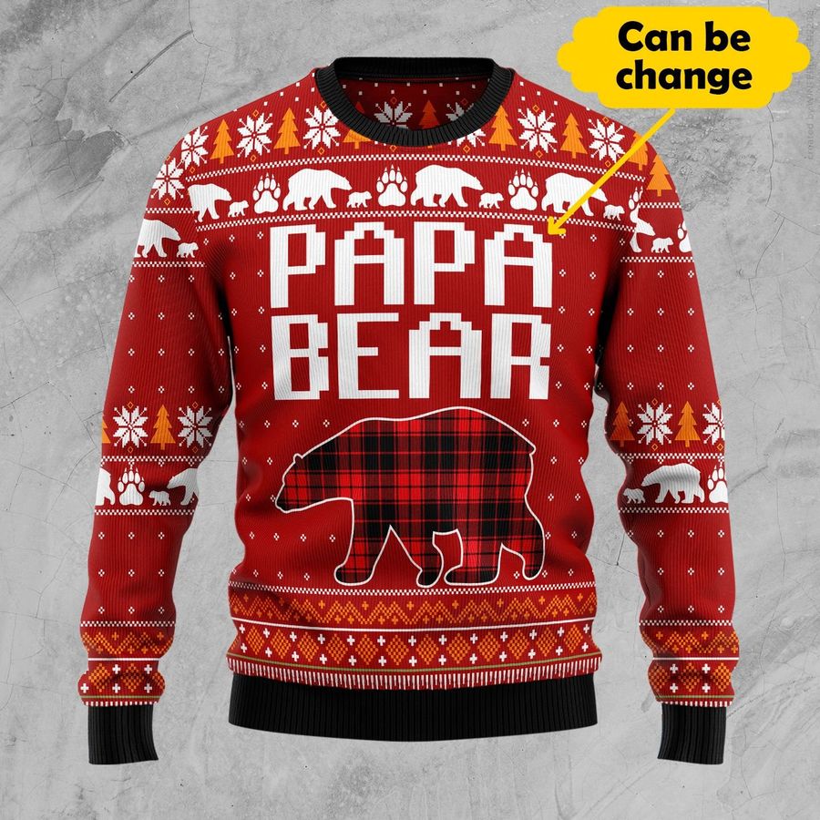 Family Bear Ugly Sweater