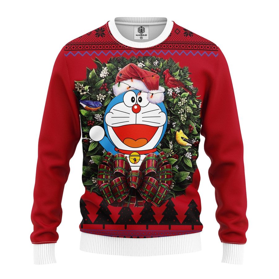 Fandomgift Doraemon Noel Ugly Sweater
