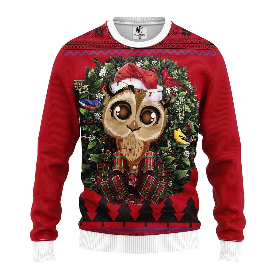 Fandomgift Owl Noel Ugly Sweater