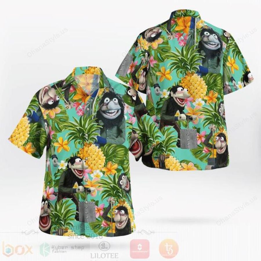 Fashion Crazy Harry The Muppet All Over Print Hawaiian Shirt