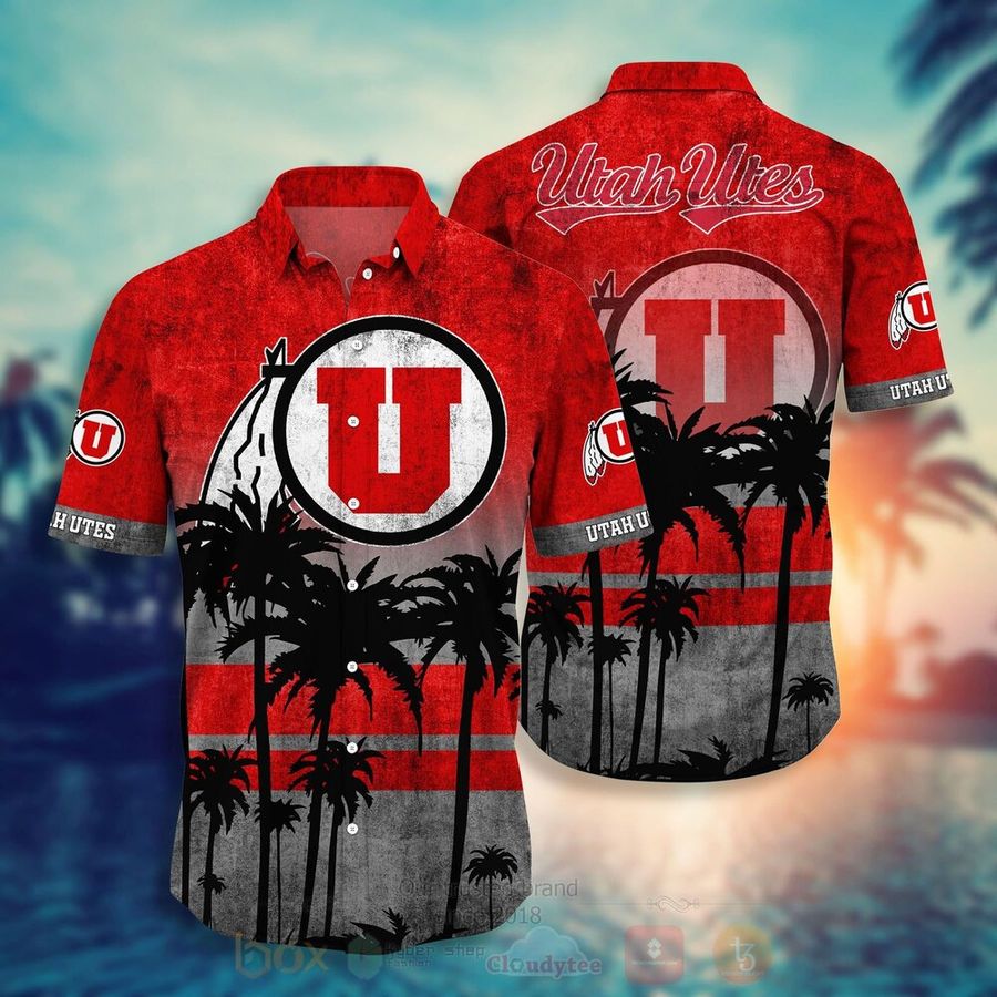 Fashion Utah Utes Football Hawaiian Shirt