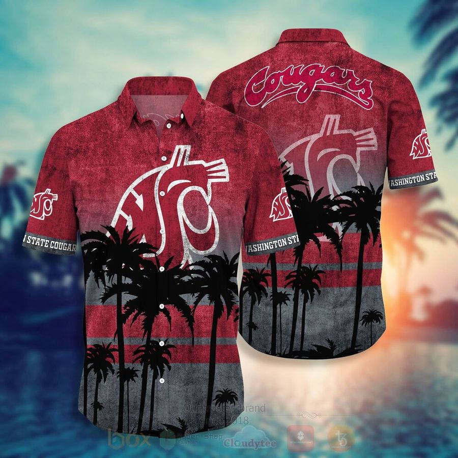 Fashion Washington State Cougars Hawaiian Shirt
