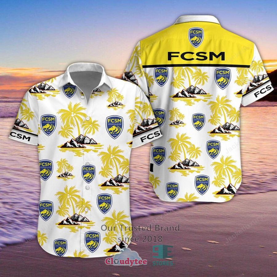 FC Sochaux-Montbeliard Hawaiian Shirt, Shorts – LIMITED EDITION